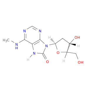 Adenosine, 2'-deoxy-7,8-dihydro-N-methyl-8-oxo-
