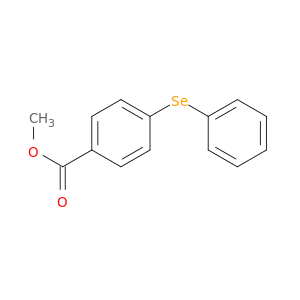 Benzoic acid, 4-(phenylseleno)-, methyl ester
