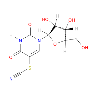 Uridine, 5-thiocyanato- (9CI)