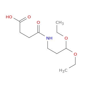 Butanoic acid, 4-[(3,3-diethoxypropyl)amino]-4-oxo-