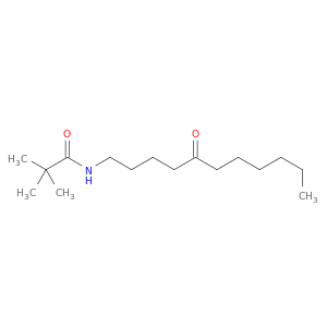Propanamide, 2,2-dimethyl-N-(5-oxoundecyl)-