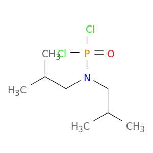Phosphoramidic dichloride, bis(2-methylpropyl)-