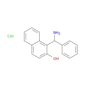 2-萘酚,1-(氨基苯基甲基)-,盐酸盐(1:1)
