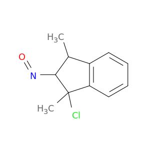 1H-Indene, 1-chloro-2,3-dihydro-1,3-dimethyl-2-nitroso-