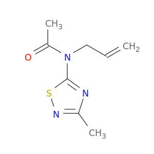 Acetamide, N-(3-methyl-1,2,4-thiadiazol-5-yl)-N-2-propenyl-