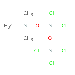 Trisiloxane, 1,1,1,3,3-pentachloro-5,5,5-trimethyl-