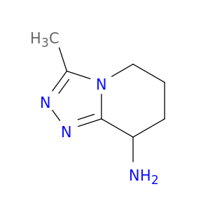 3-甲基-5H,6H,7H,8H-[1,2,4]三唑并[4,3-A]吡啶-8-胺