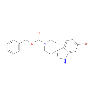 6-溴螺[吲哚-3,4'-哌啶]-1'-羧酸苄酯