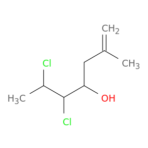 1-Hepten-4-ol, 5,6-dichloro-2-methyl-