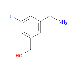 BENZENEMETHANOL, 3-(AMINOMETHYL)-5-FLUORO-