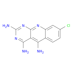 Pyrimido[4,5-b]quinoline-2,4,5-triamine, 8-chloro-