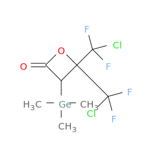 2-Oxetanone, 4,4-bis(chlorodifluoromethyl)-3-(trimethylgermyl)-