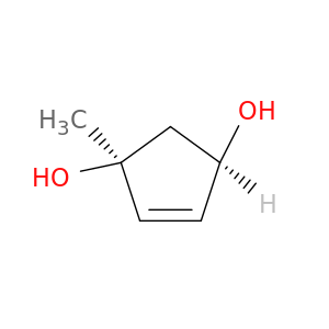 4-Cyclopentene-1,3-diol, 1-methyl-, (1S,3R)-