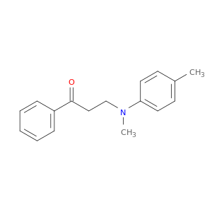 1-Propanone, 3-[methyl(4-methylphenyl)amino]-1-phenyl-