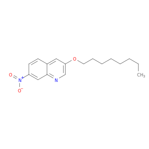 Quinoline, 7-nitro-3-(octyloxy)-