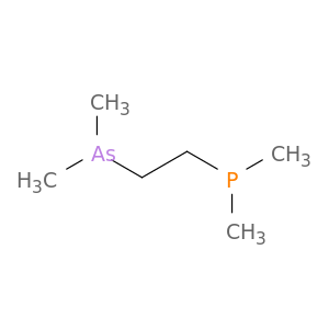 Phosphine, [2-(dimethylarsino)ethyl]dimethyl-