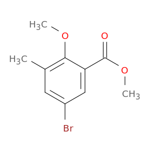 5-溴-2-甲氧基-3-甲基苯甲酸甲酯