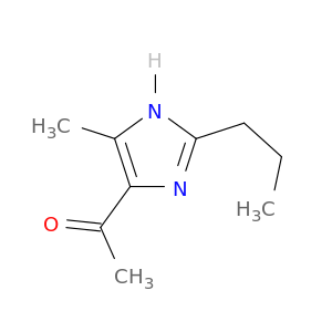Ethanone, 1-(5-methyl-2-propyl-1H-imidazol-4-yl)-
