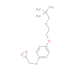 Oxirane, [[4-[2-(2,2-dimethylpropoxy)ethoxy]phenoxy]methyl]-
