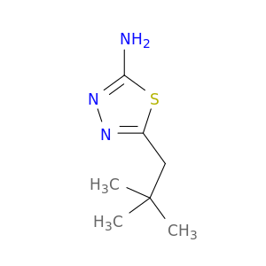 5-(2,2-Dimethylpropyl)-1,3,4-thiadiazol-2-amine