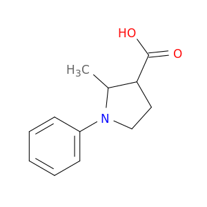2-methyl-1-phenylpyrrolidine-3-carboxylic Acid