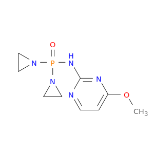 Phosphinic amide,P,P-bis(1-aziridinyl)-N-(4-methoxy-2-pyrimidinyl)- (7CI,8CI)