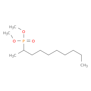 Phosphonic acid, (1-methylnonyl)-, dimethyl ester