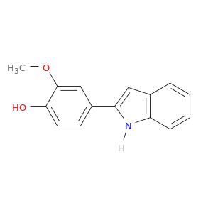 Phenol, 4-(1H-indol-2-yl)-2-methoxy-