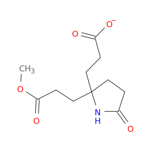2,2-Pyrrolidinedipropanoic acid, 5-oxo-, monomethyl ester