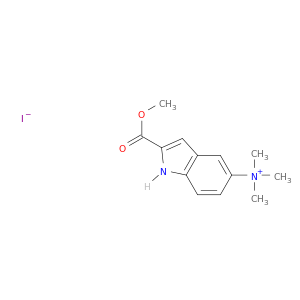1H-Indol-5-aminium, 2-(methoxycarbonyl)-N,N,N-trimethyl-, iodide