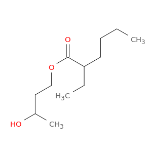 Hexanoic acid, 2-ethyl-, 3-hydroxybutyl ester