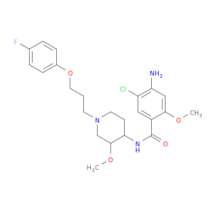 Benzamide,4-amino-5-chloro-N-[1-[3-(4-fluorophenoxy)propyl]-3-methoxy-4-piperidinyl]-2-methoxy-