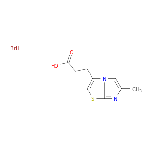 咪唑(2,1-B]噻唑-3-丙酸,6-甲基,氢溴酸盐(1：1)