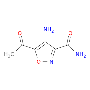 3-Isoxazolecarboxamide,5-acetyl-4-amino-