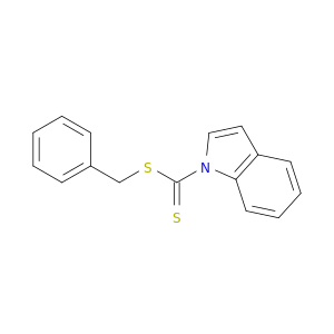 1H-Indole-1-carbodithioic acid, phenylmethyl ester