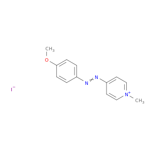 Pyridinium, 4-[(4-methoxyphenyl)azo]-1-methyl-, iodide
