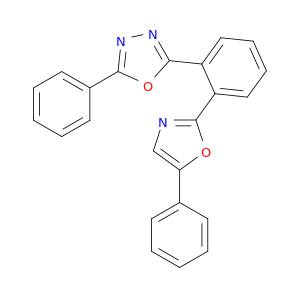 1,3,4-Oxadiazole, 2-phenyl-5-[2-(5-phenyl-2-oxazolyl)phenyl]-