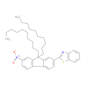 Benzothiazole, 2-(9,9-didecyl-7-nitro-9H-fluoren-2-yl)-