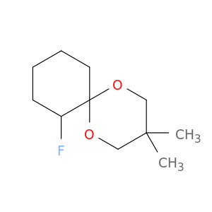 1,5-Dioxaspiro[5.5]undecane, 7-fluoro-3,3-dimethyl-