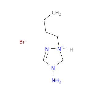 1H-1,2,4-Triazolium, 4-amino-1-butyl-, bromide