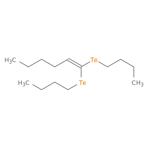 1-Hexene, 1,1-bis(butyltelluro)-
