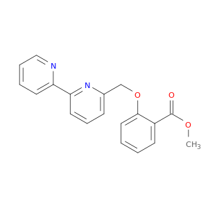 Benzoic acid, 2-([2,2'-bipyridin]-6-ylmethoxy)-, methyl ester