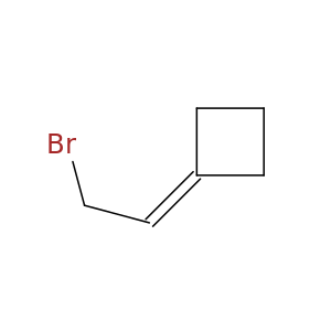 Cyclobutane, (2-bromoethylidene)-