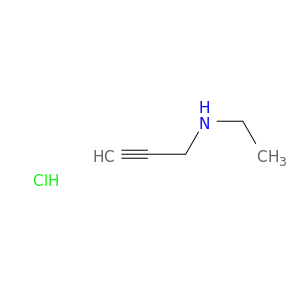 乙基(丙-2-炔-1-基)胺盐酸