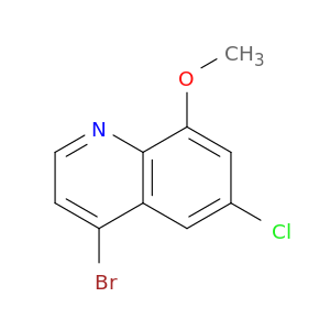 4-Bromo-6-chloro-8-methoxyquinoline
