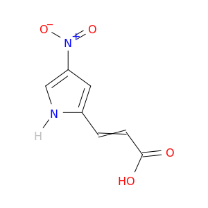 2-Propenoic acid, 3-(4-nitro-1H-pyrrol-2-yl)-