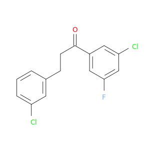1-丙酮,1-(3-氯-5-氟苯基)-3-(3-氯苯基)-