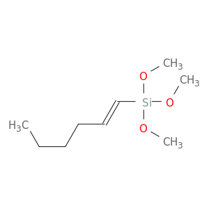 Silane, (1E)-1-hexenyltrimethoxy-