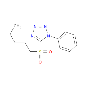 1H-Tetrazole, 5-(pentylsulfonyl)-1-phenyl-