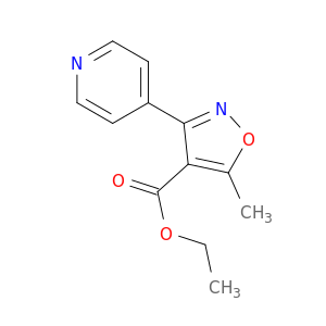 5-甲基-3-(4-吡啶基)-4-异恶唑甲酸乙酯